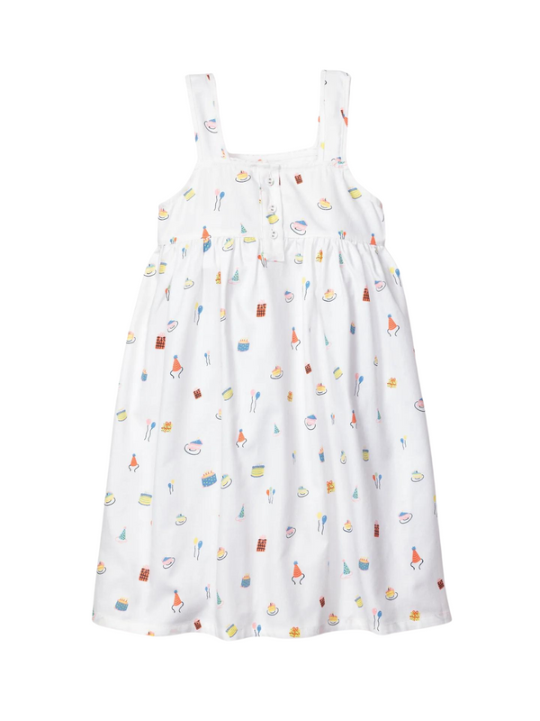 Birthday Wishes Nightgown Pajamas Petite Plume White 2Y 