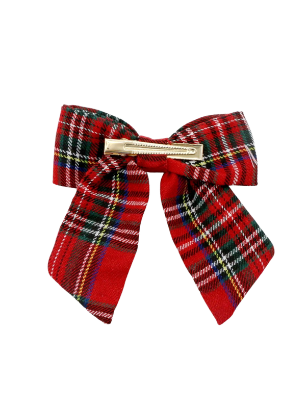 North Pole Bow Hair Accessories Poppyland
