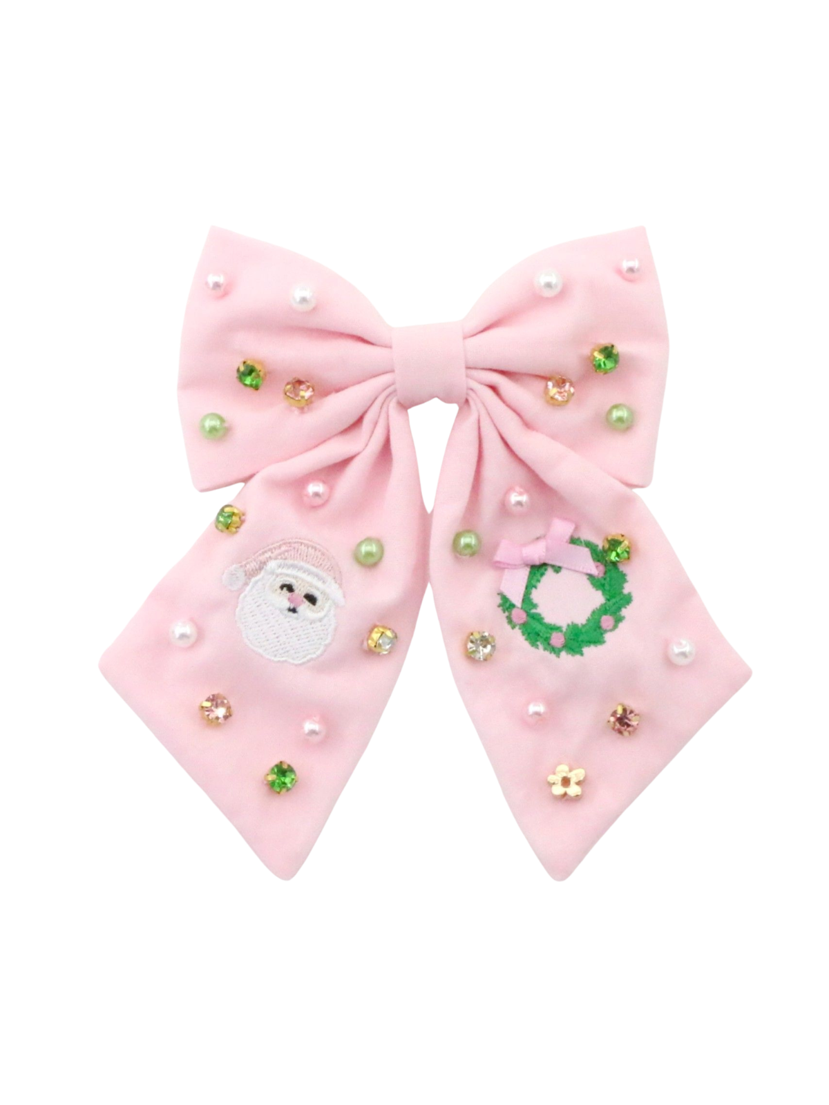 Santa Baby Bow Hair Accessories Poppyland