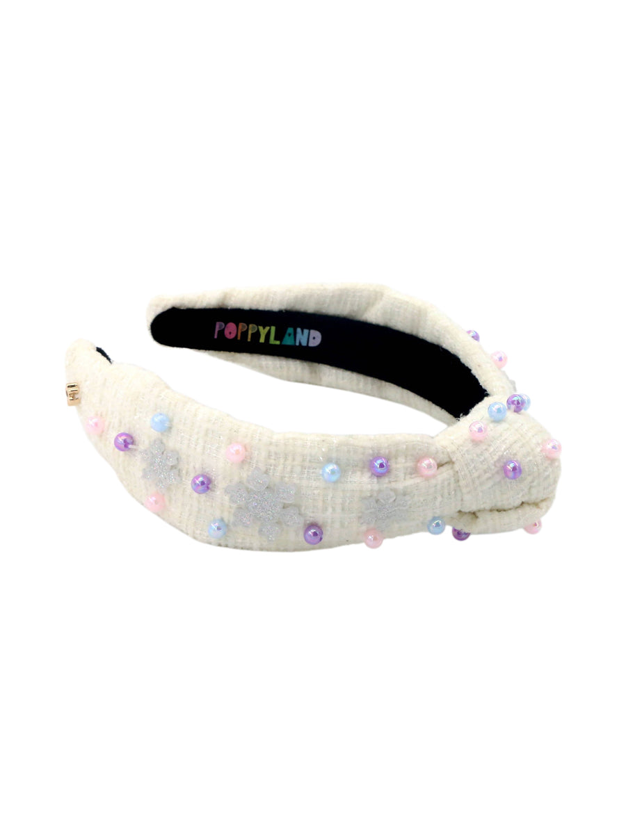 Snowball Sparkle Headband Hair Accessories Poppyland   