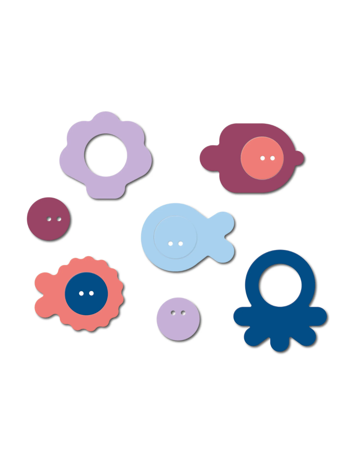 Bath Puzzle - Seaside Bath Toys Quut Toys