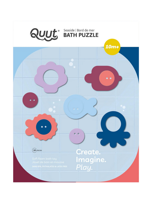 Bath Puzzle - Seaside Bath Toys Quut Toys