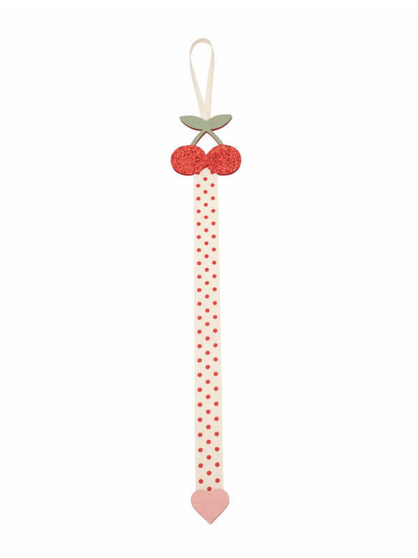 Very Cherry Ribbon Clip Hanger