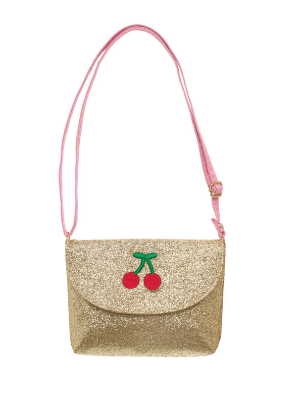 Cherry Dreams Glitter Purse