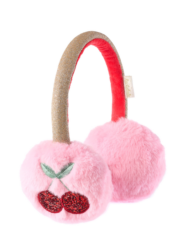Cheerful Cherry Earmuffs Hats Rockahula Kids