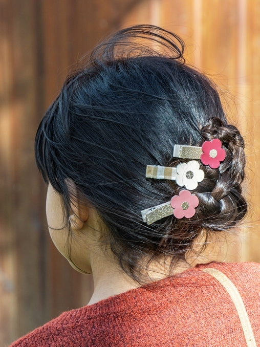 Prairie Flower Clips & Scrunchies Set Hair Accessories Rockahula Kids   