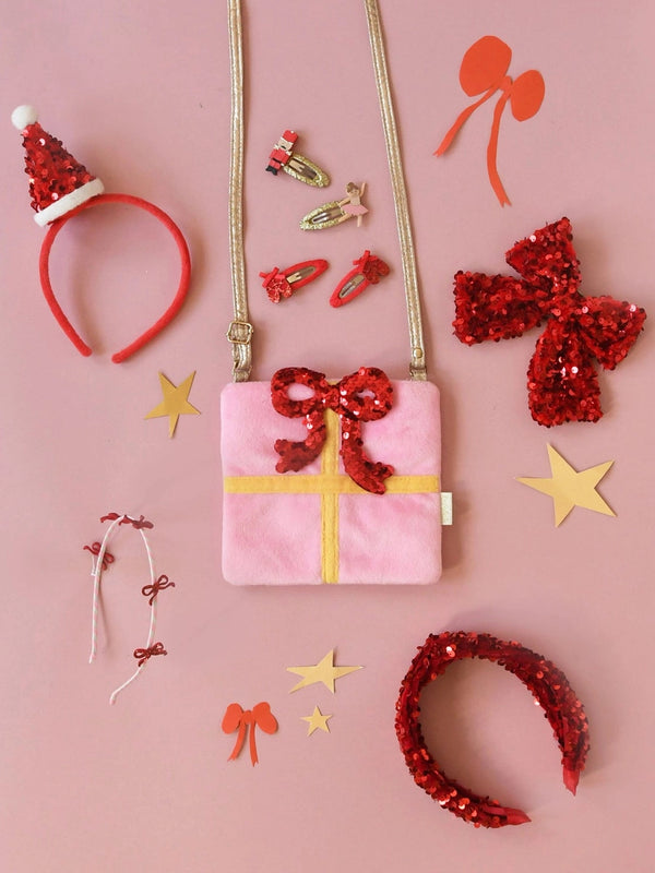 Glitter Bow Headband