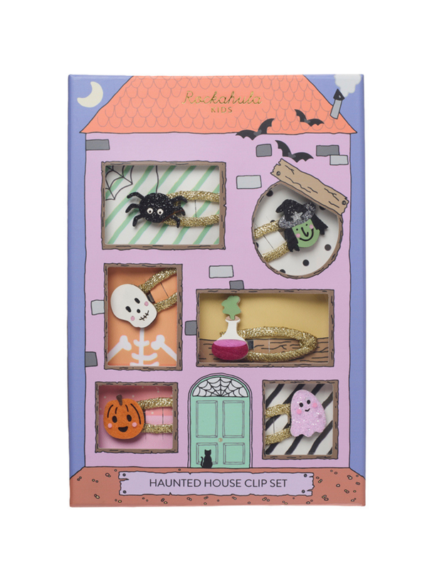 Haunted House Hair Clip Set