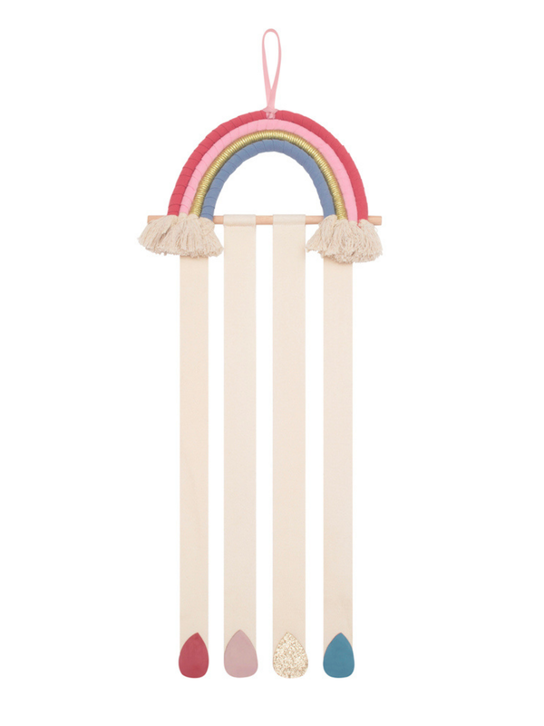 Rainbow Drops Clip Hanger