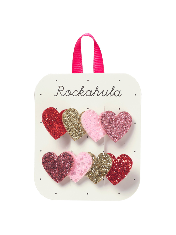 Sweetheart Sparkle Clips
