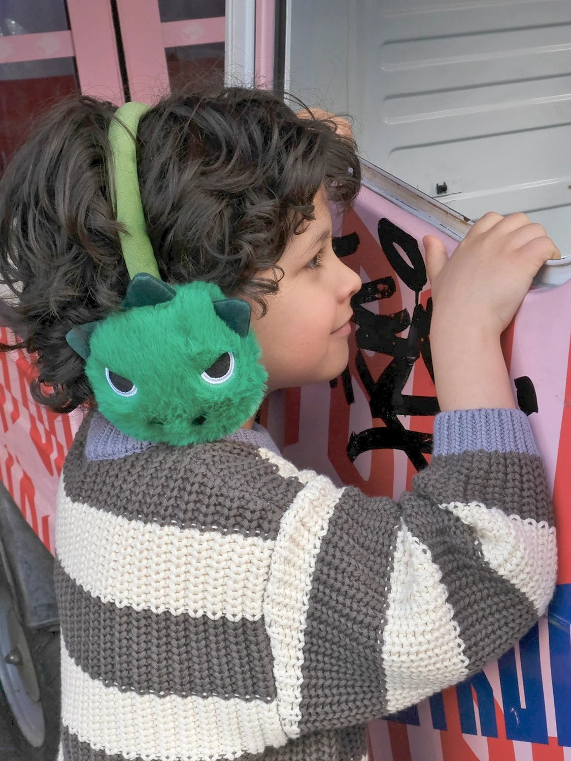 T-Rex Earmuffs Hats Rockahula Kids