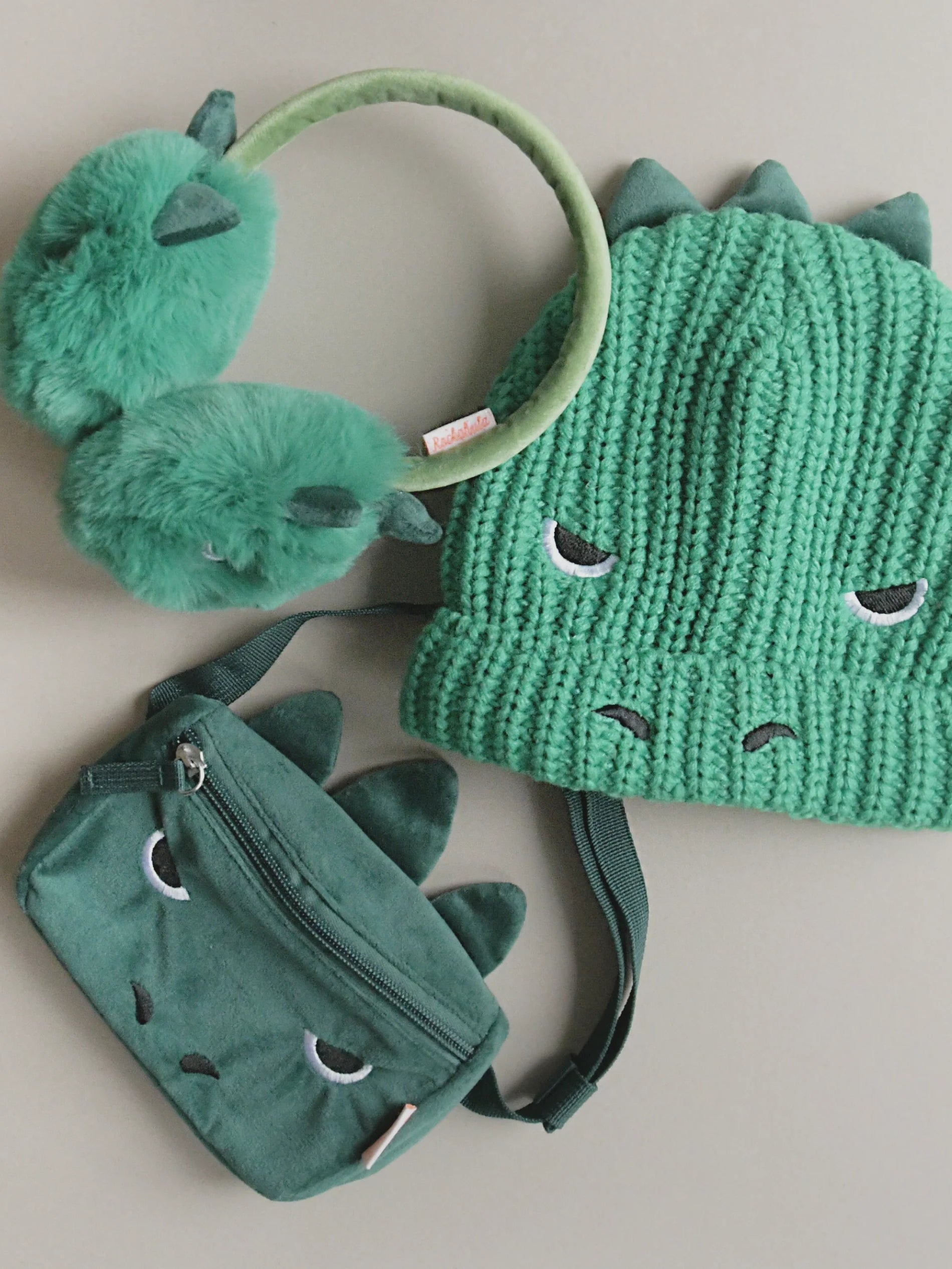 T-Rex Earmuffs Hats Rockahula Kids