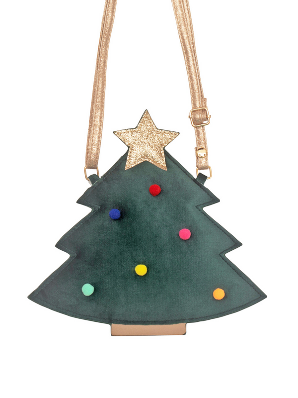 Velvet Christmas Tree Purse Bags Rockahula Kids
