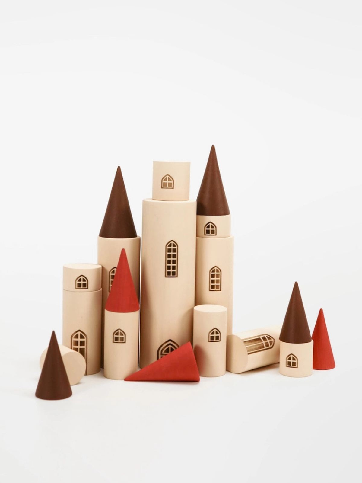 7 Towers Kingdom Blocks Pretend Play SABO Concept