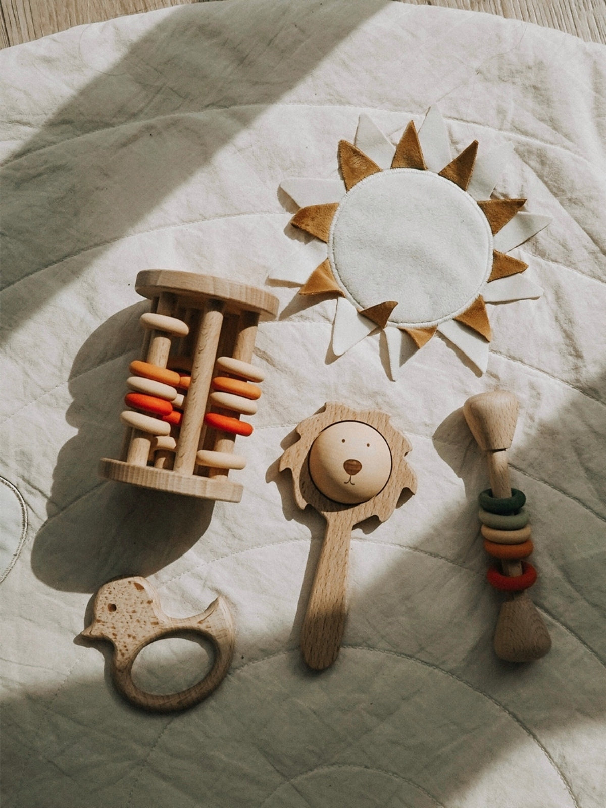 Lion Rattle Baby Toys SABO Concept