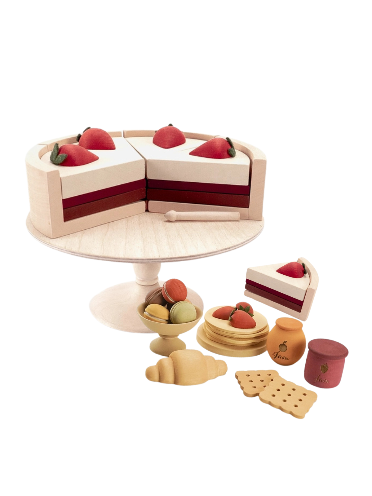 Patisserie Play Food Set Pretend Play SABO Concept