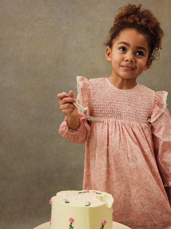 Saralou Smocked Dress Dresses Louise Misha