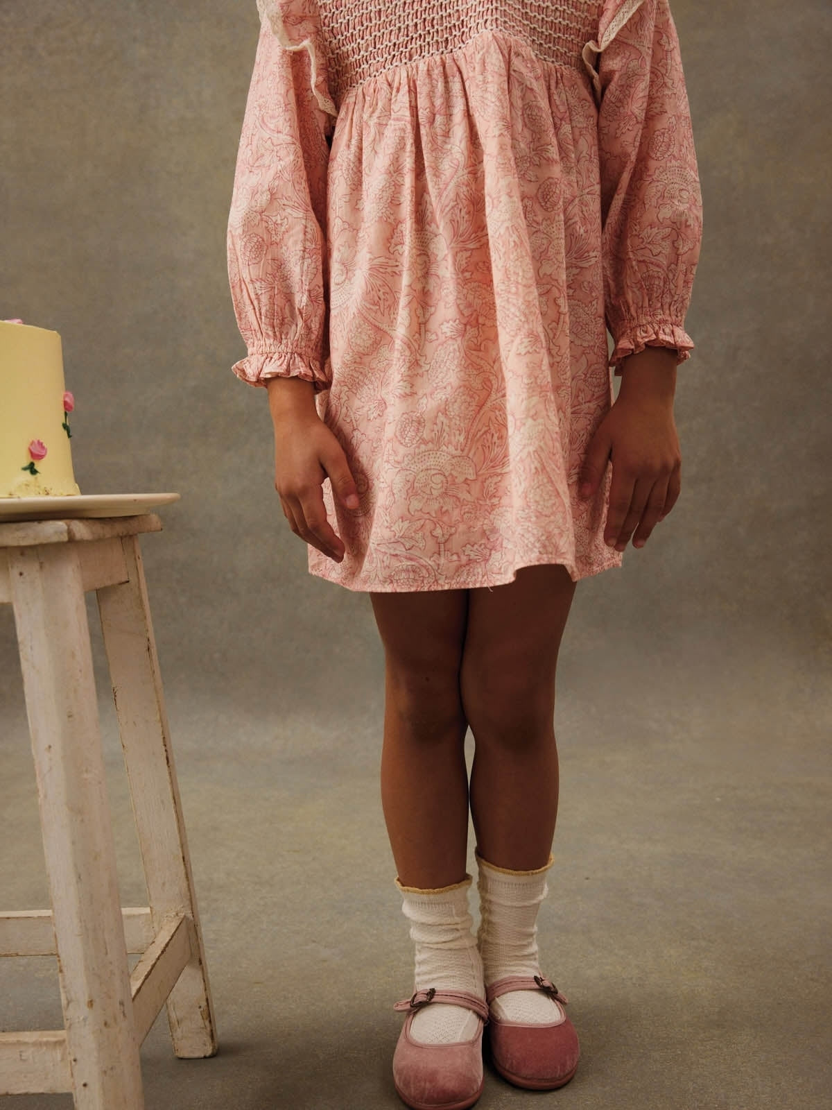Saralou Smocked Dress Dresses Louise Misha