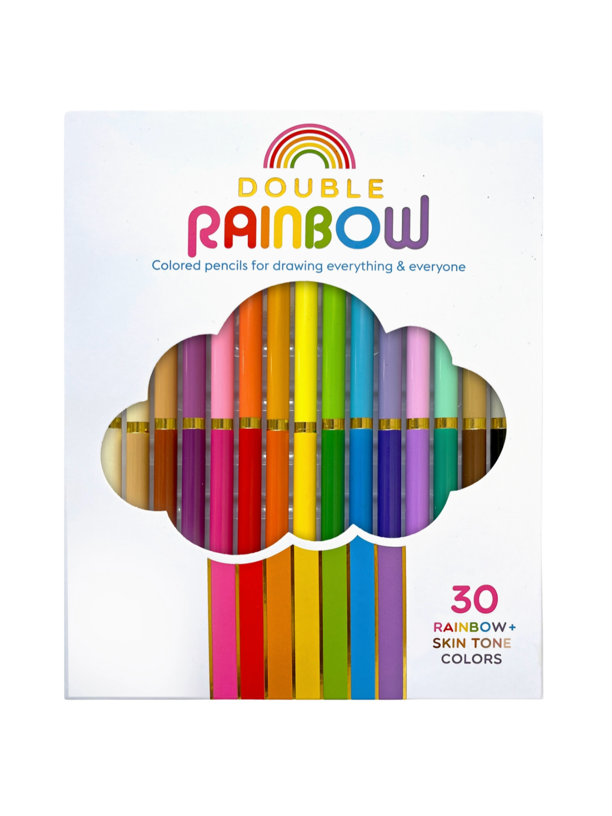Double Rainbow Dual Ended Colored Pencils Arts & Crafts Snifty