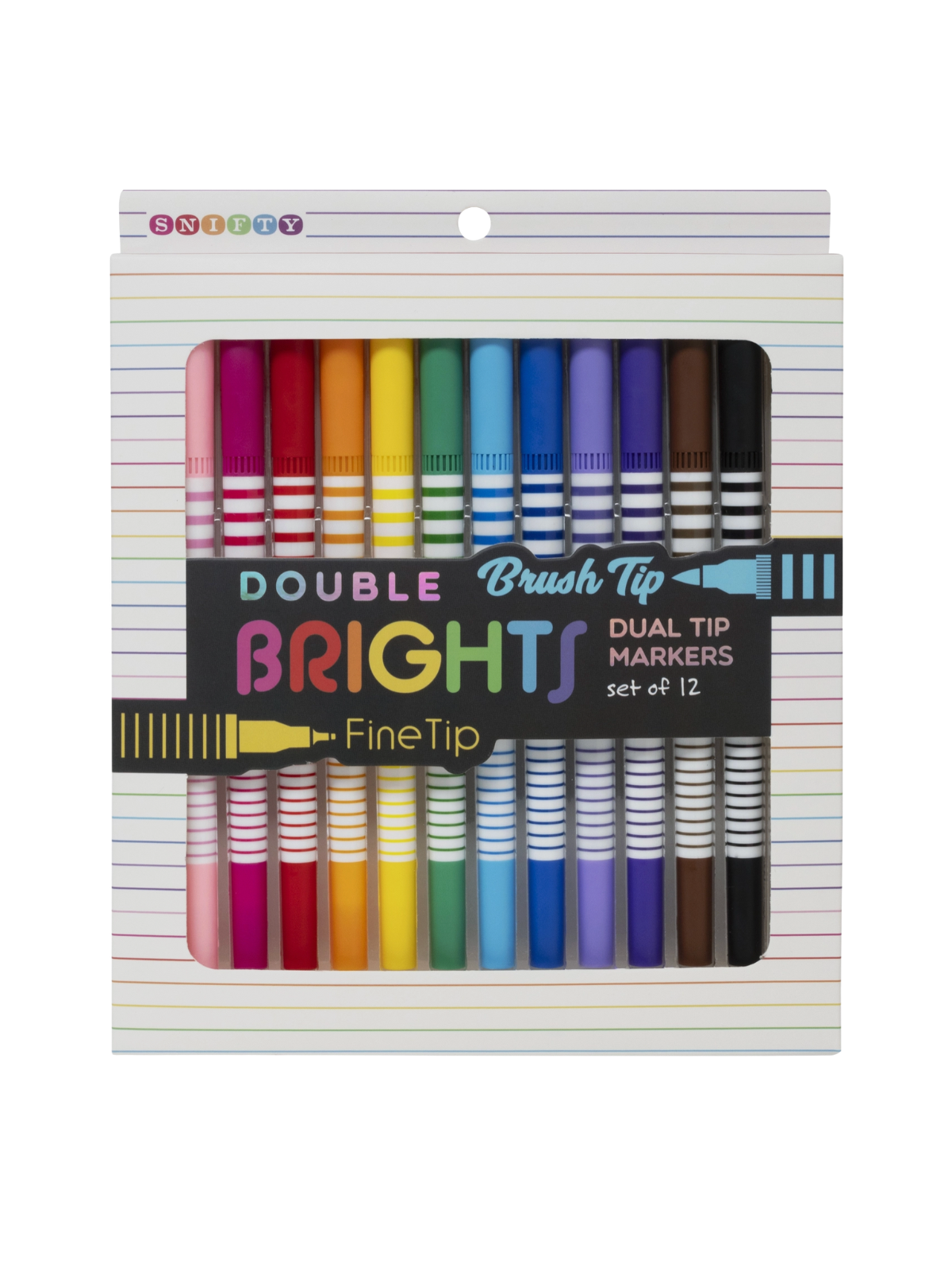 Double Rainbow Dual Tip Markers Arts & Crafts Snifty
