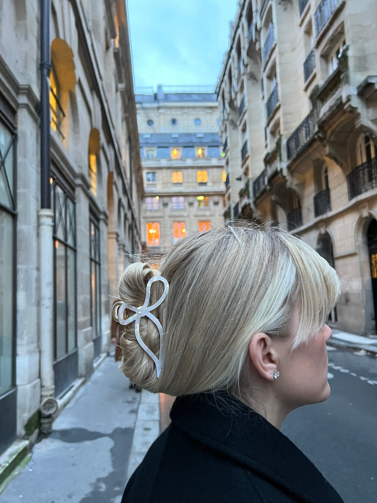 Ballet Bows Hair Brush & Claw Clip Set Hair Accessories Solar Eclipse