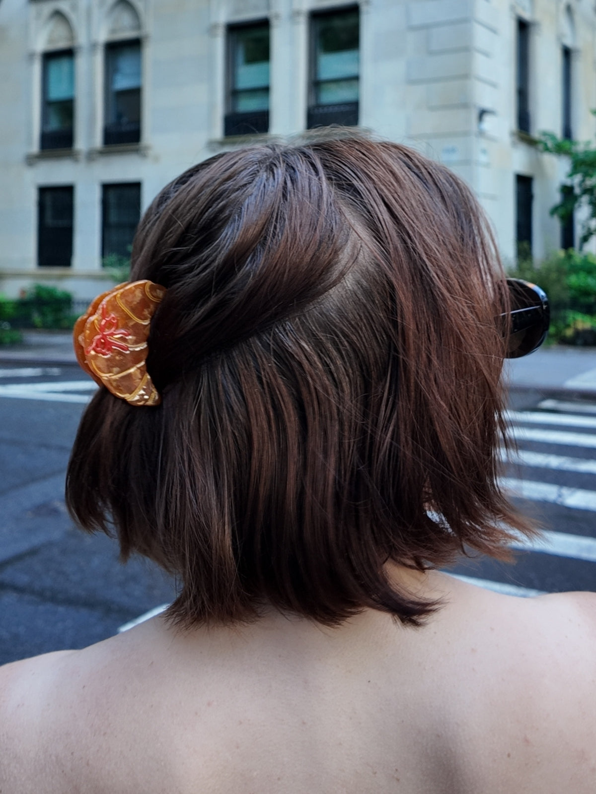 Croissant Hair Brush & Claw Clip Set Hair Accessories Solar Eclipse