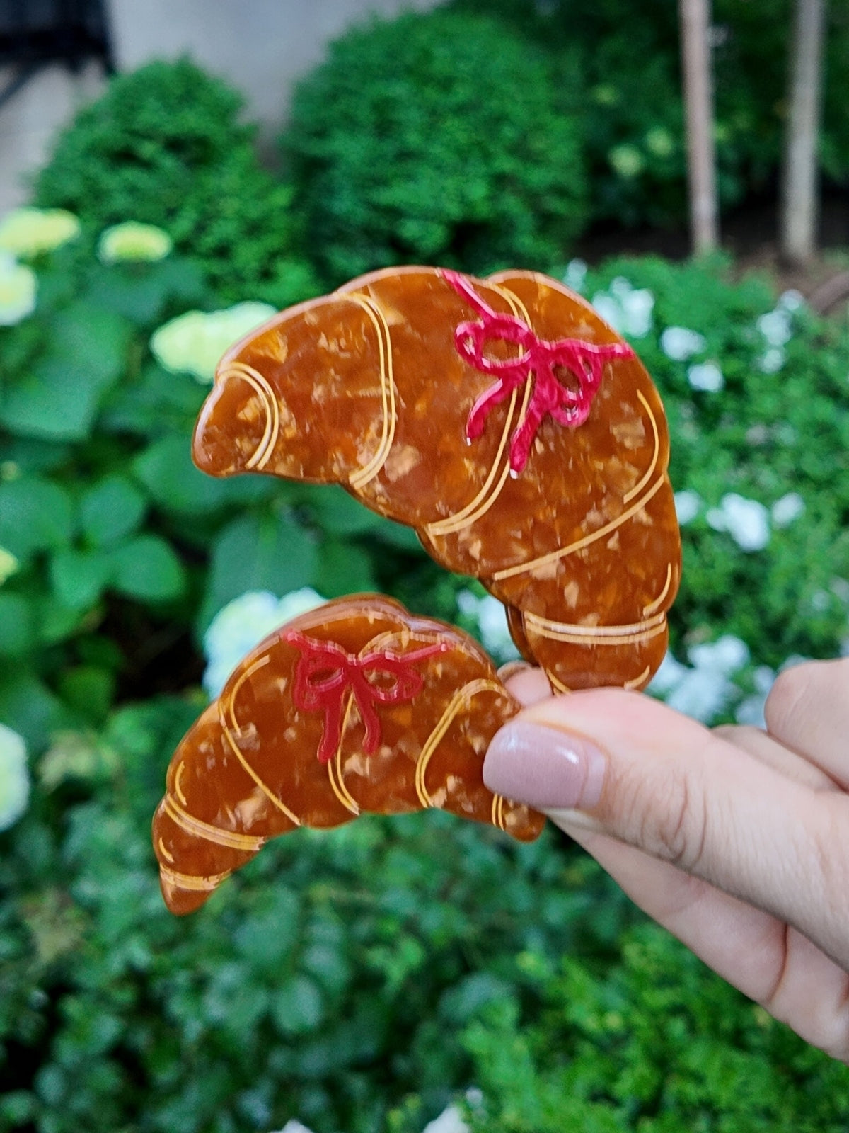 Croissant Hair Brush & Claw Clip Set Hair Accessories Solar Eclipse