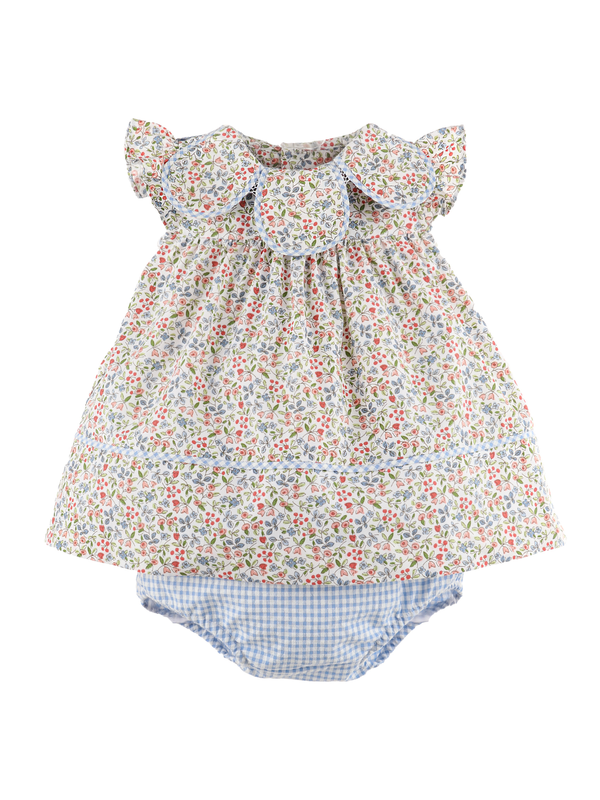 Americana Petal Float Dresses Sophie & Lucas Americana Floral 6M