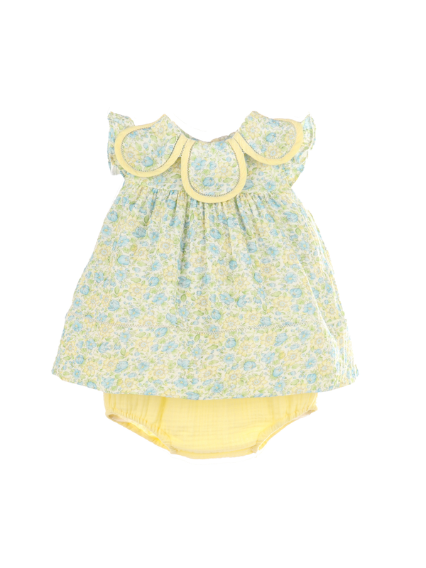 Buttercup Petal Float Dress Dresses Sophie & Lucas Buttercup Floral 12M