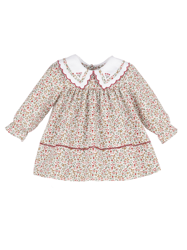 Claret Blooms Dress