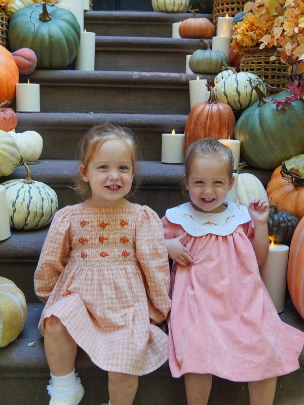 Corduroy Scallop Collar Dress Dresses Sophie & Lucas