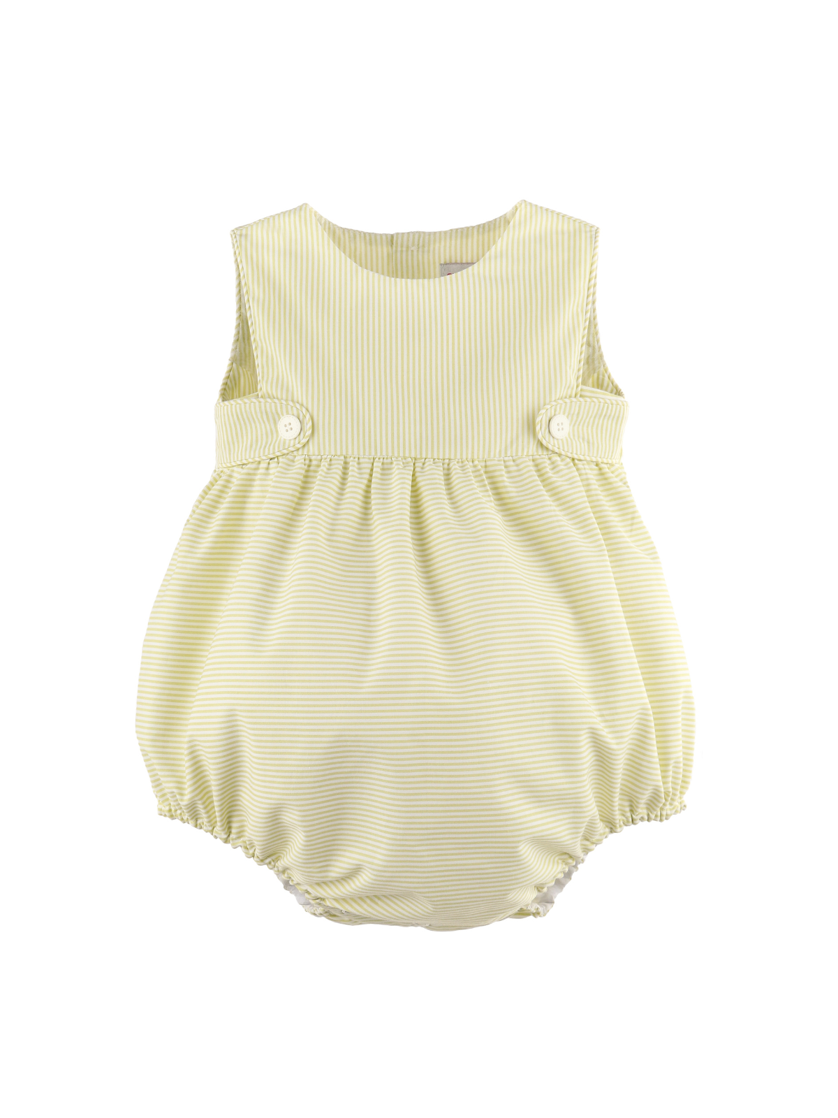 Key Lime Stripe Bubble Rompers Sophie & Lucas Key Lime Stripe 6M