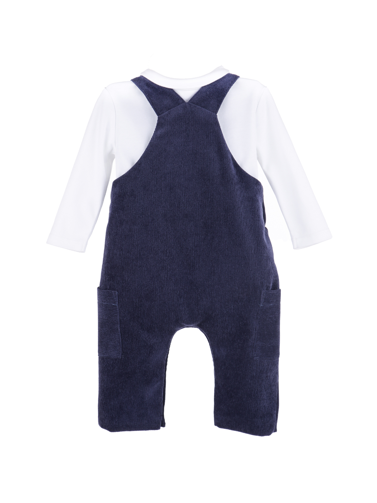 Navy Corduroy Overall Set Rompers Sophie & Lucas
