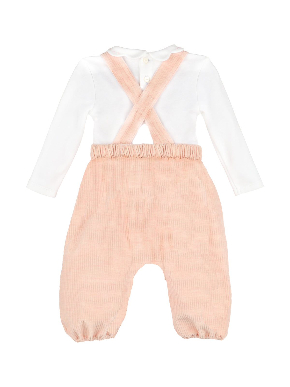 Ruffled Corduroy Overall Set Sets Sophie & Lucas