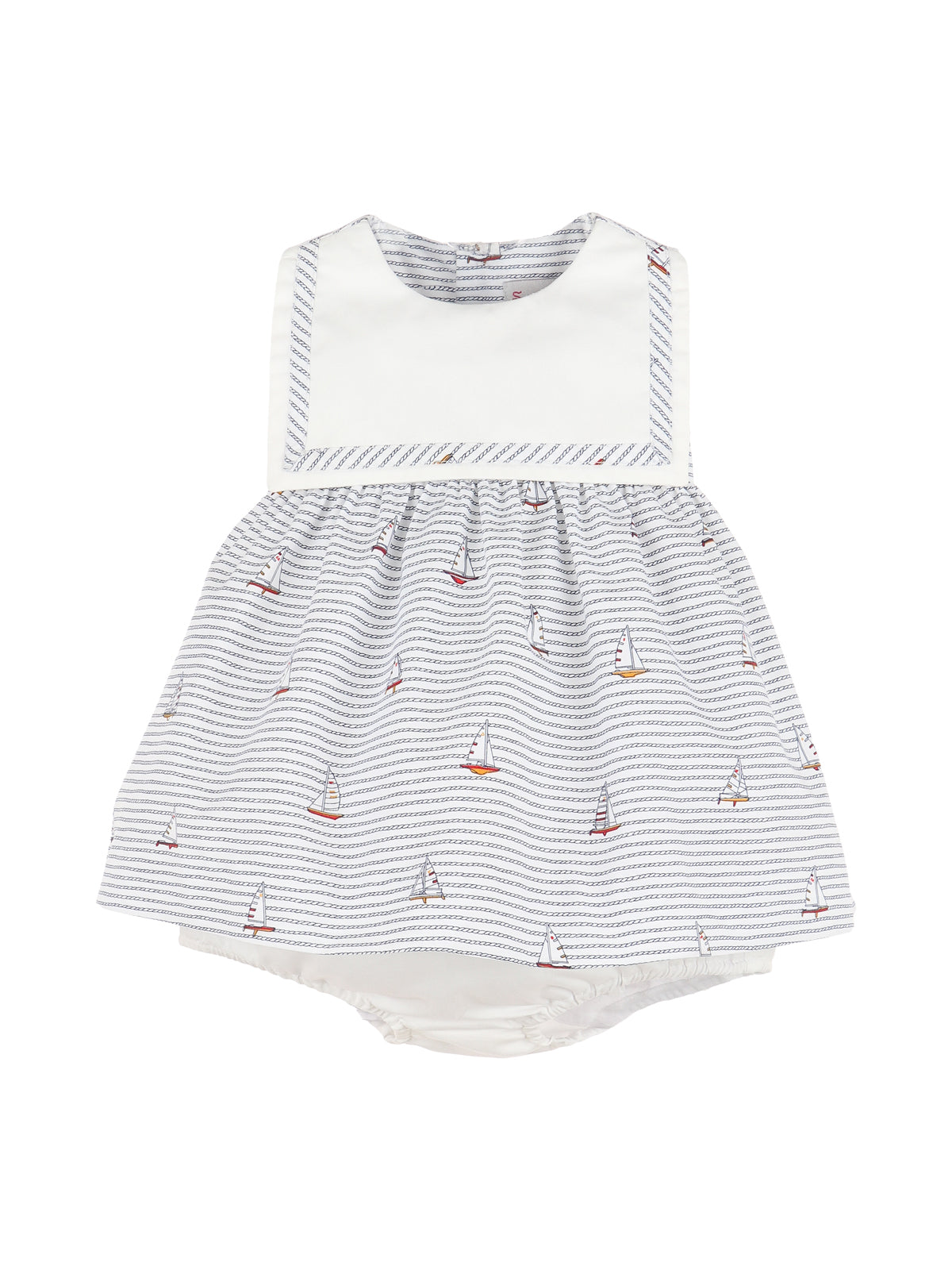 Striped Sailor Dress Dresses Sophie & Lucas White 6M