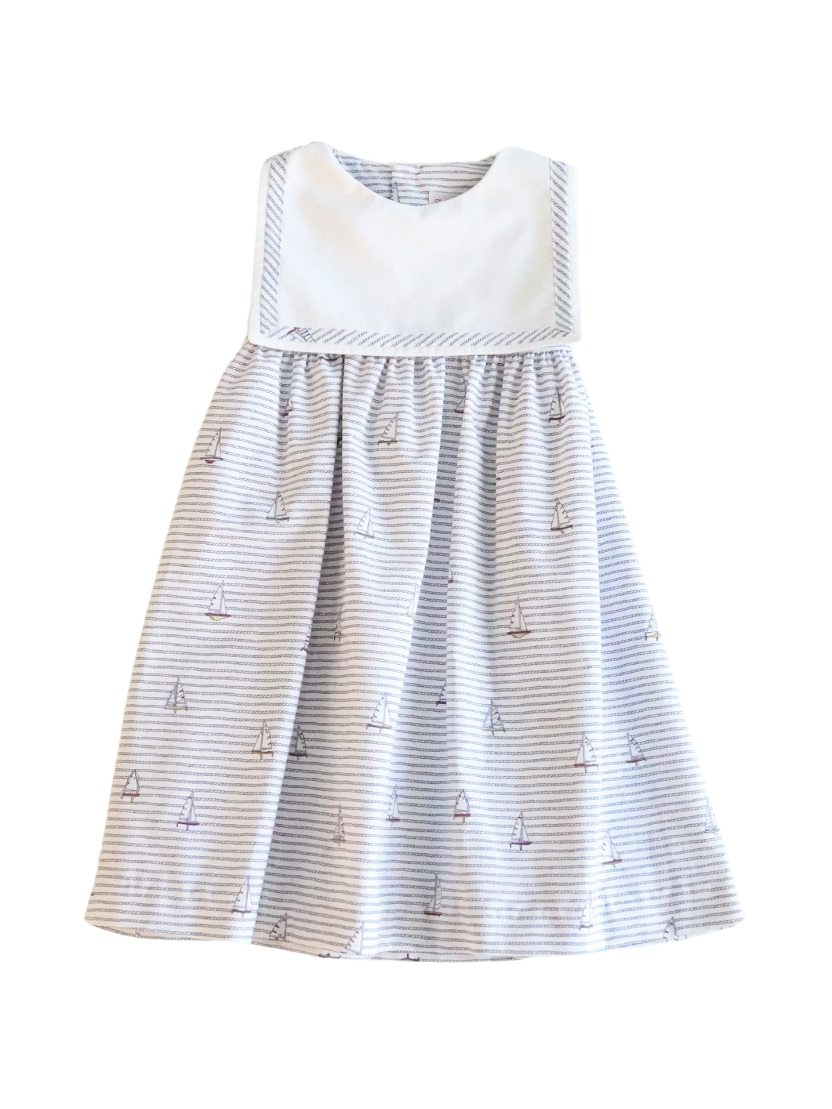 Striped Sailor Dress Dresses Sophie & Lucas White 2Y