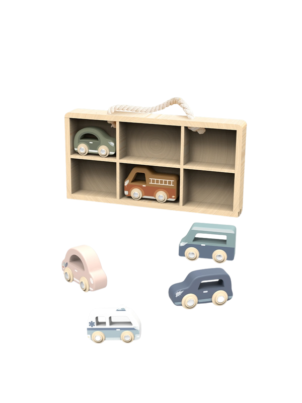 Set of 6 Vehicles Vehicles Speedy Monkey