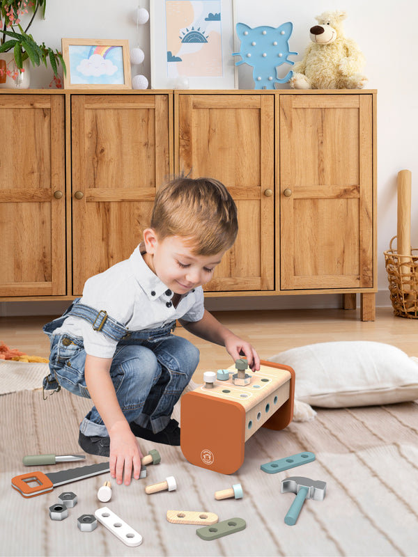 Tool Box Workbench Pretend Play Speedy Monkey