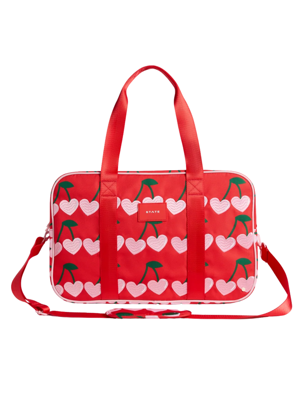 Cherry Rockaway Duffle Bag