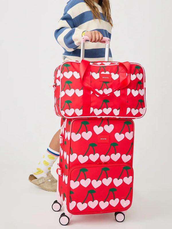 Cherry Rockaway Duffle Bag