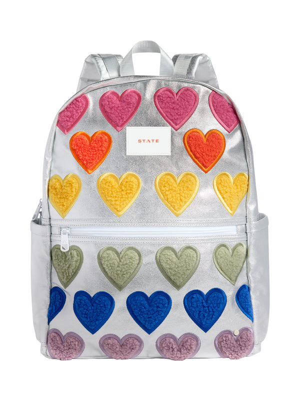 Kane Kids Travel Backpack - Fuzzy Hearts Bags State Bags   