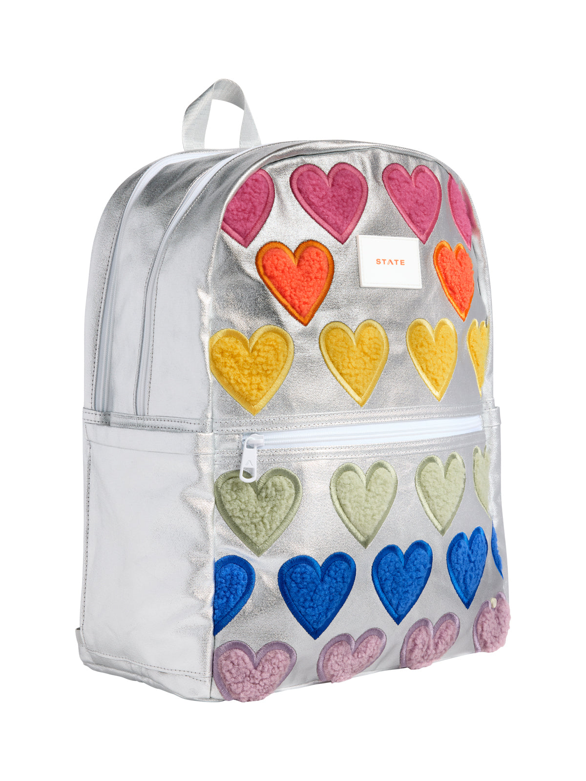 Kane Kids Travel Backpack - Fuzzy Hearts Bags State Bags   