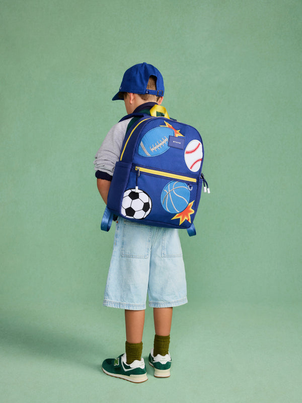 Kane Kids Travel Backpack - Patchwork Sports