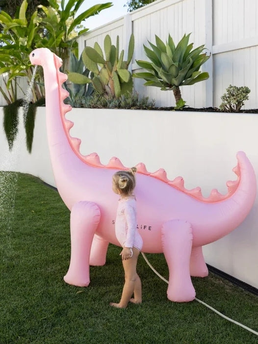 Dino Giant Sprinkler - Pink Outdoor Play Sunnylife
