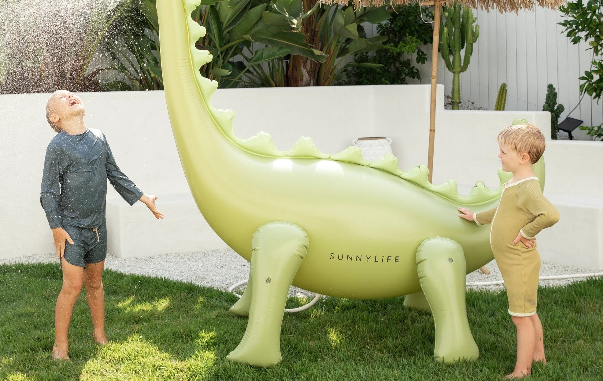 giant dino sprinkler