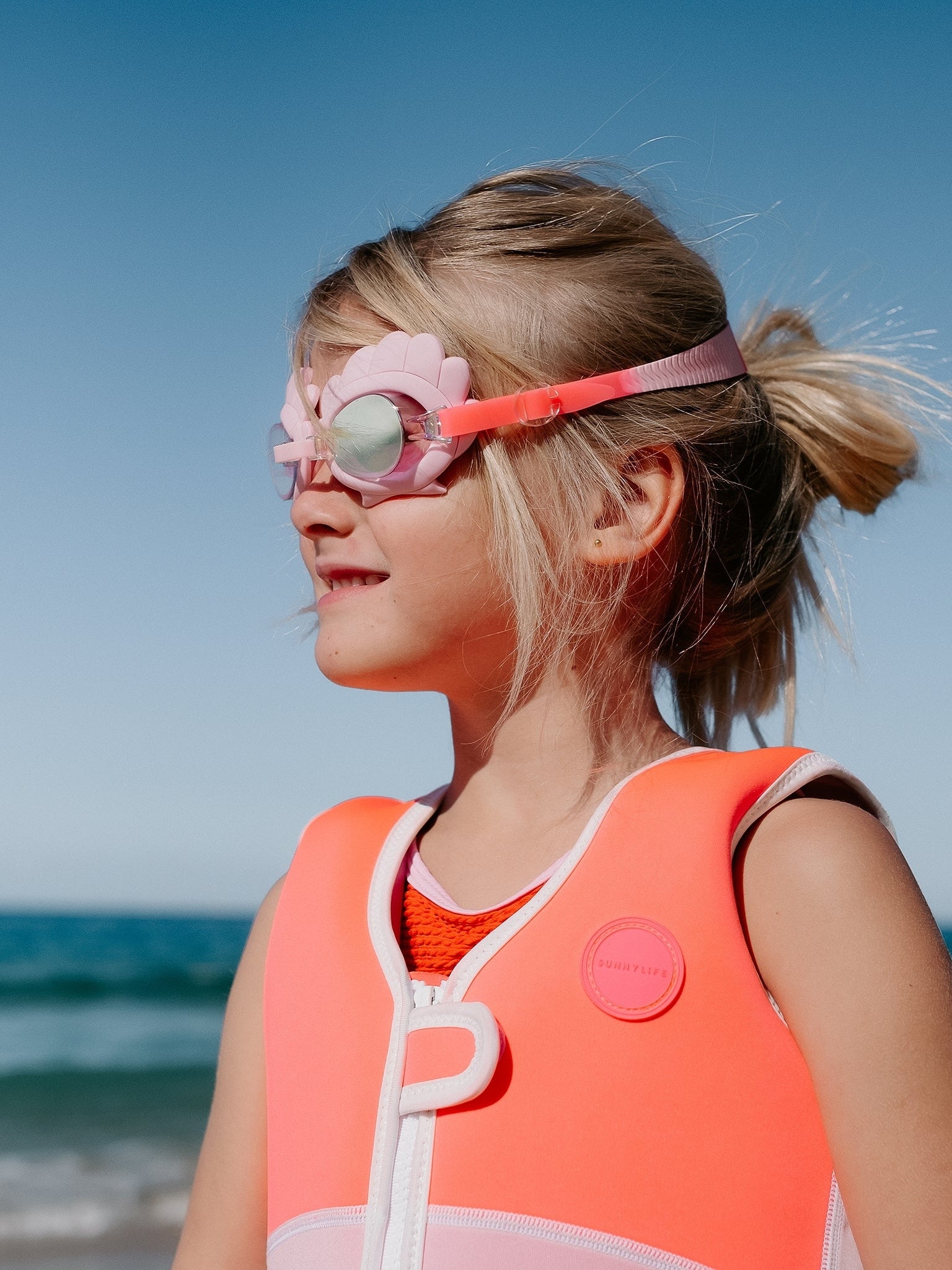 Melody the Mermaid Swim Goggles Outdoor Play Sunnylife   