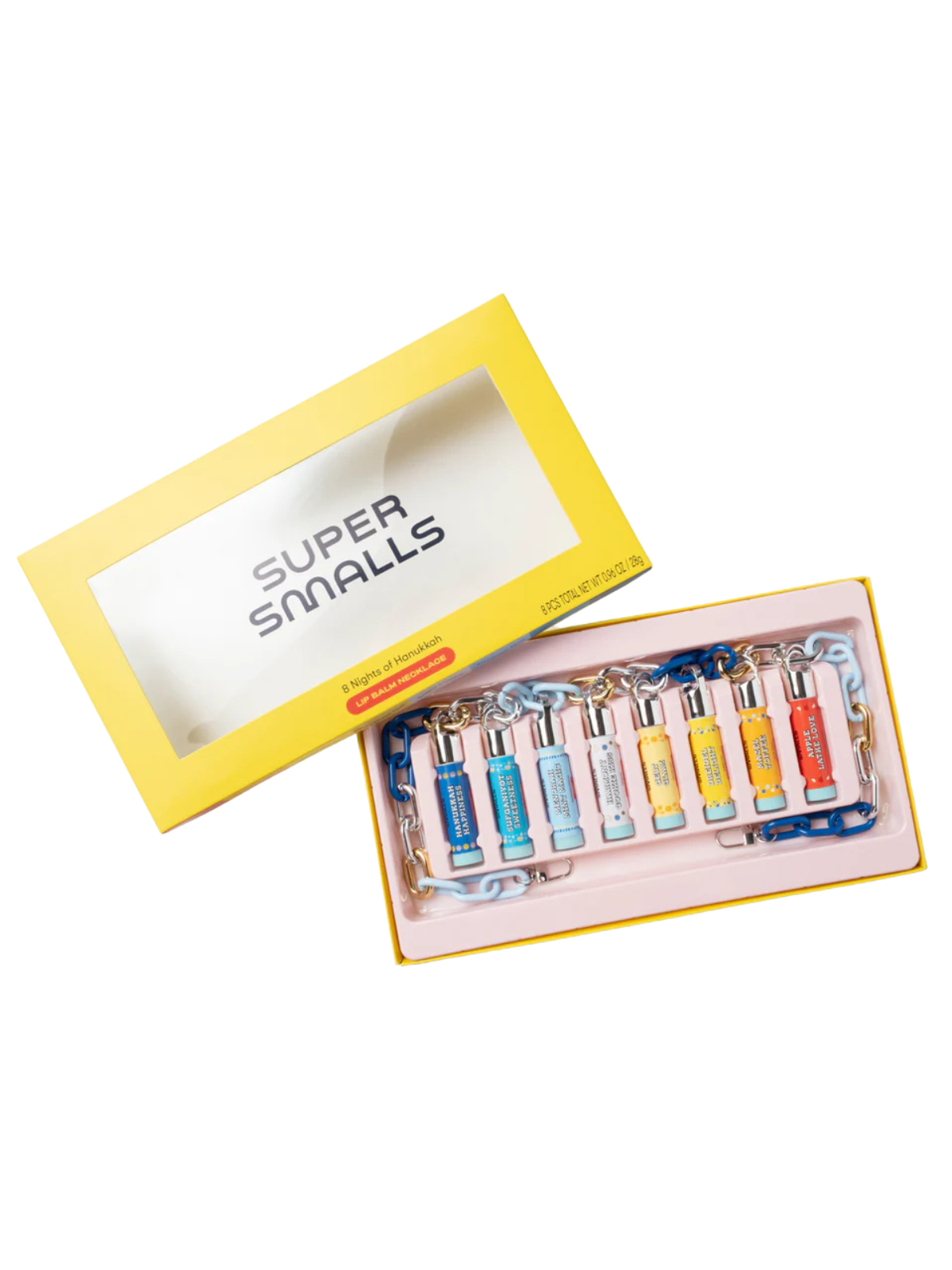 8 Nights of Hanukkah Lip Balm Set Pretend Play Super Smalls   