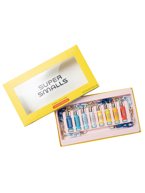 8 Nights of Hanukkah Lip Balm Set Pretend Play Super Smalls   