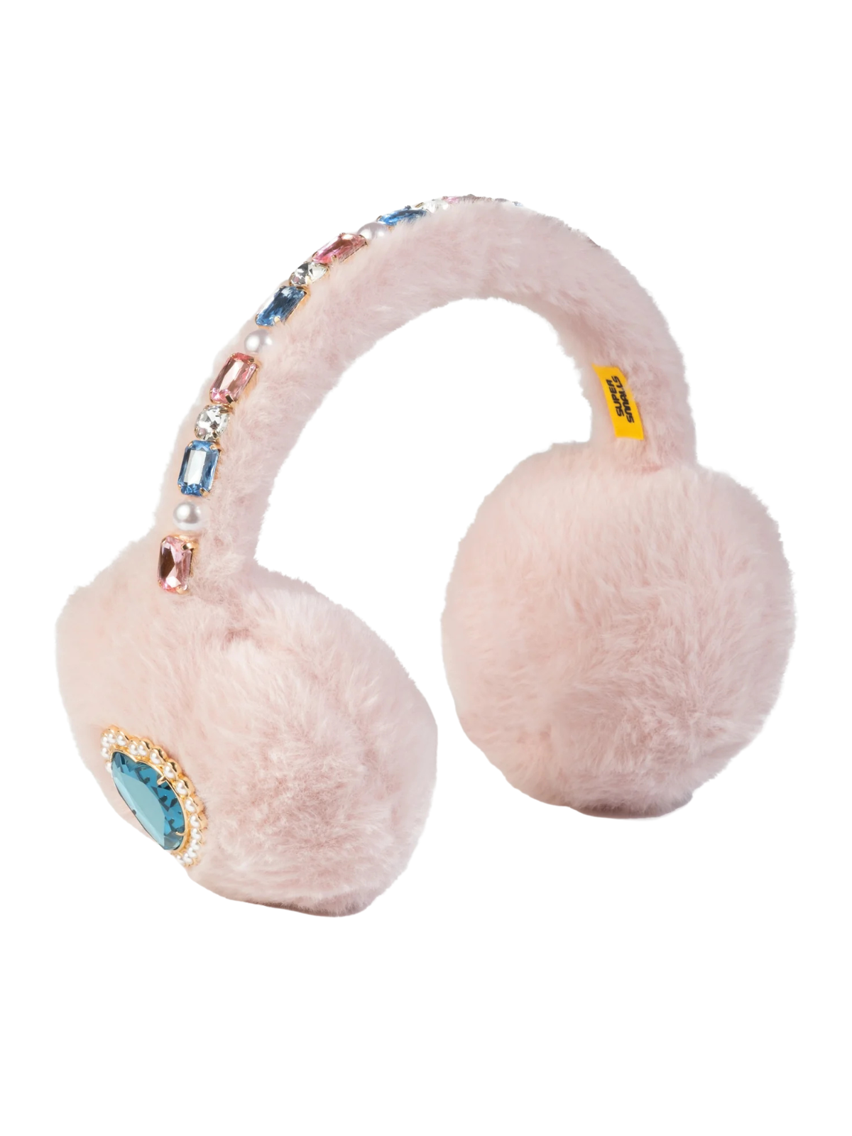 Cotton Candy Jeweled Earmuffs Hats Super Smalls