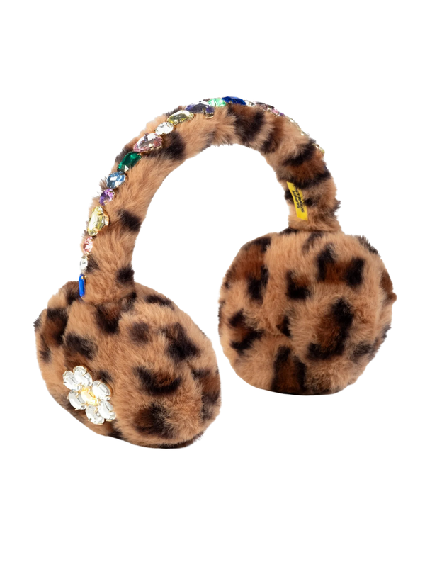 Jungle Jeweled Ear Muffs Hats Super Smalls